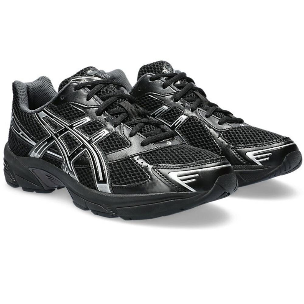 Asics Men's Black Pure Silver GEL-1130 Sports Shoes Size M 9 / W 10.5